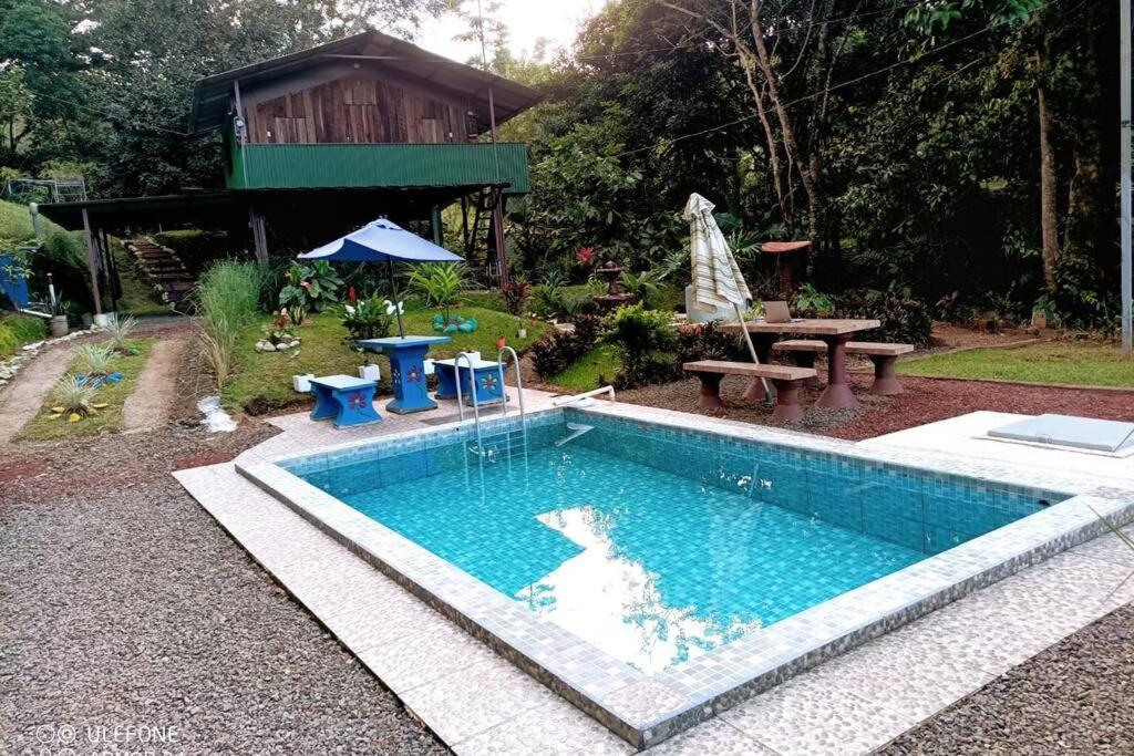 Cabana Con Piscina Venecia Buitenkant foto
