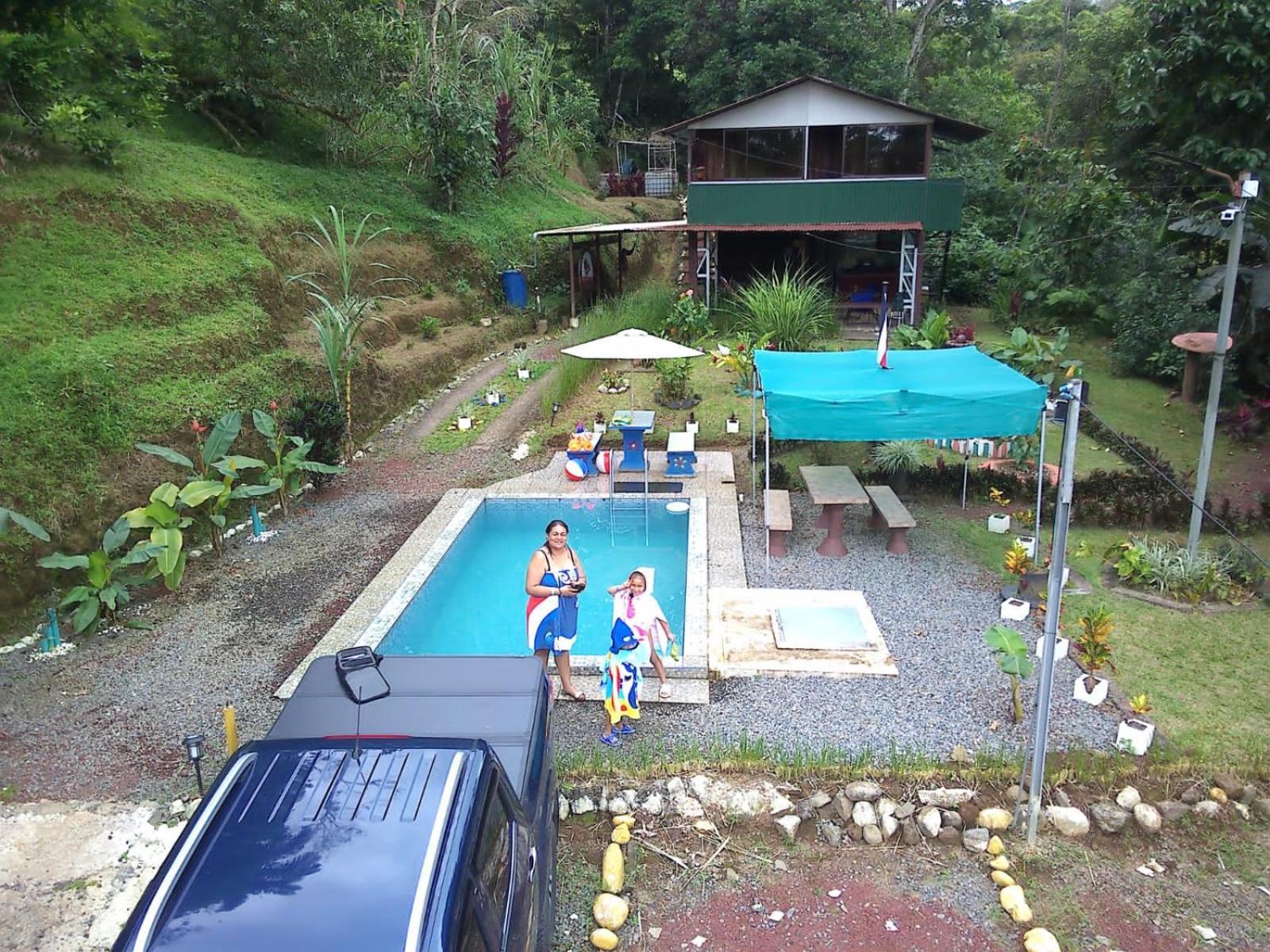 Cabana Con Piscina Venecia Buitenkant foto